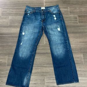 Men’s Aeropostale Jeans Benton Bootcut Distressed size 34/32